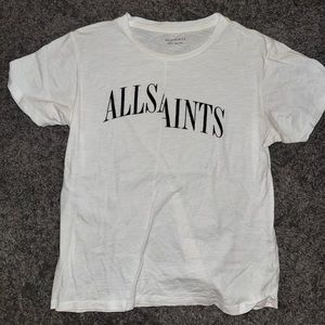 All Saints White T-Shirt